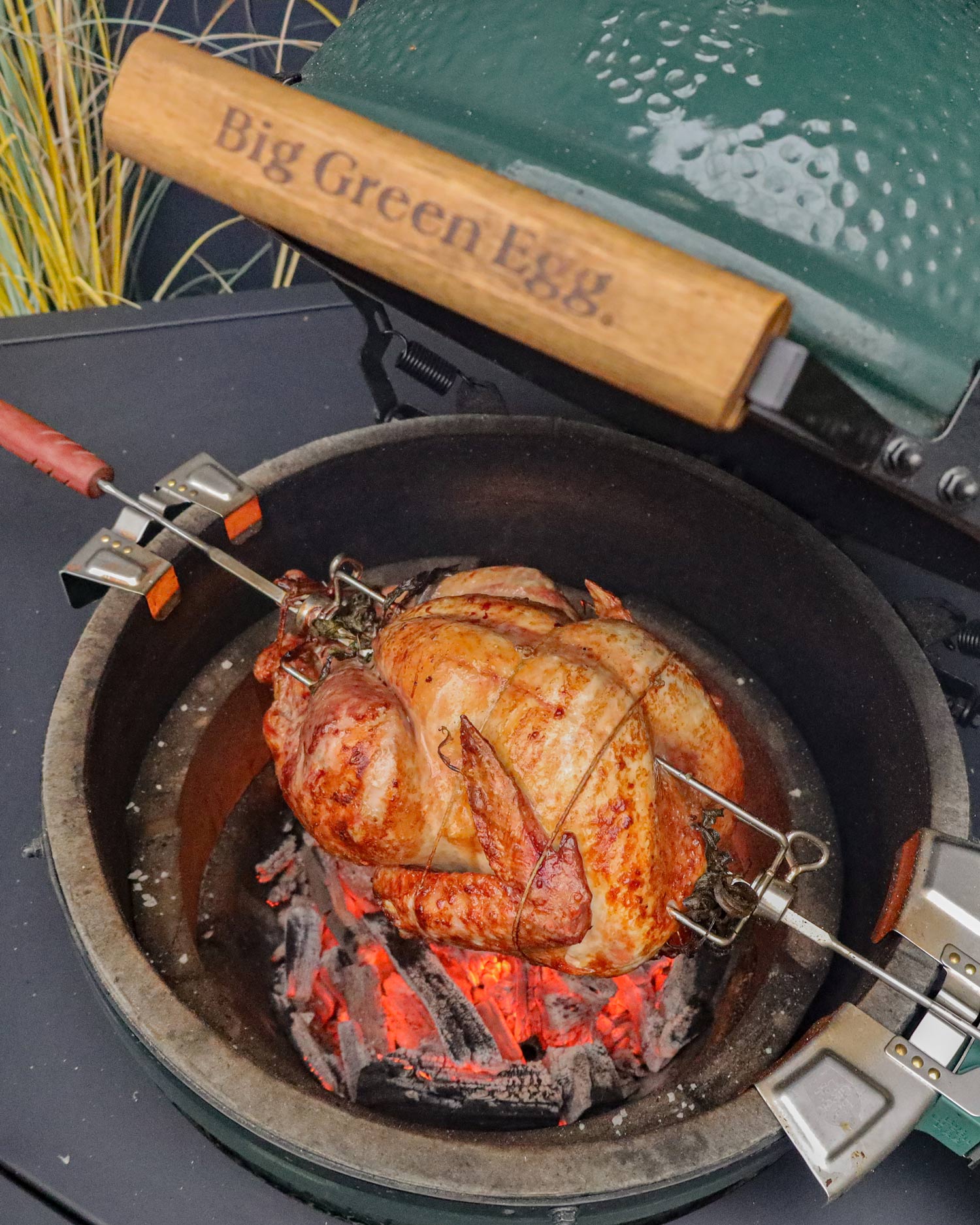 turkey christmas rotisserie