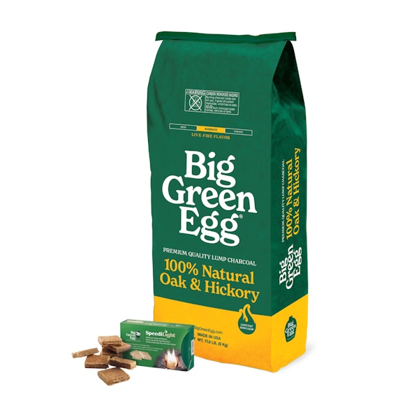 Essential lumpwood charcoal fuel pack | Big Green Egg