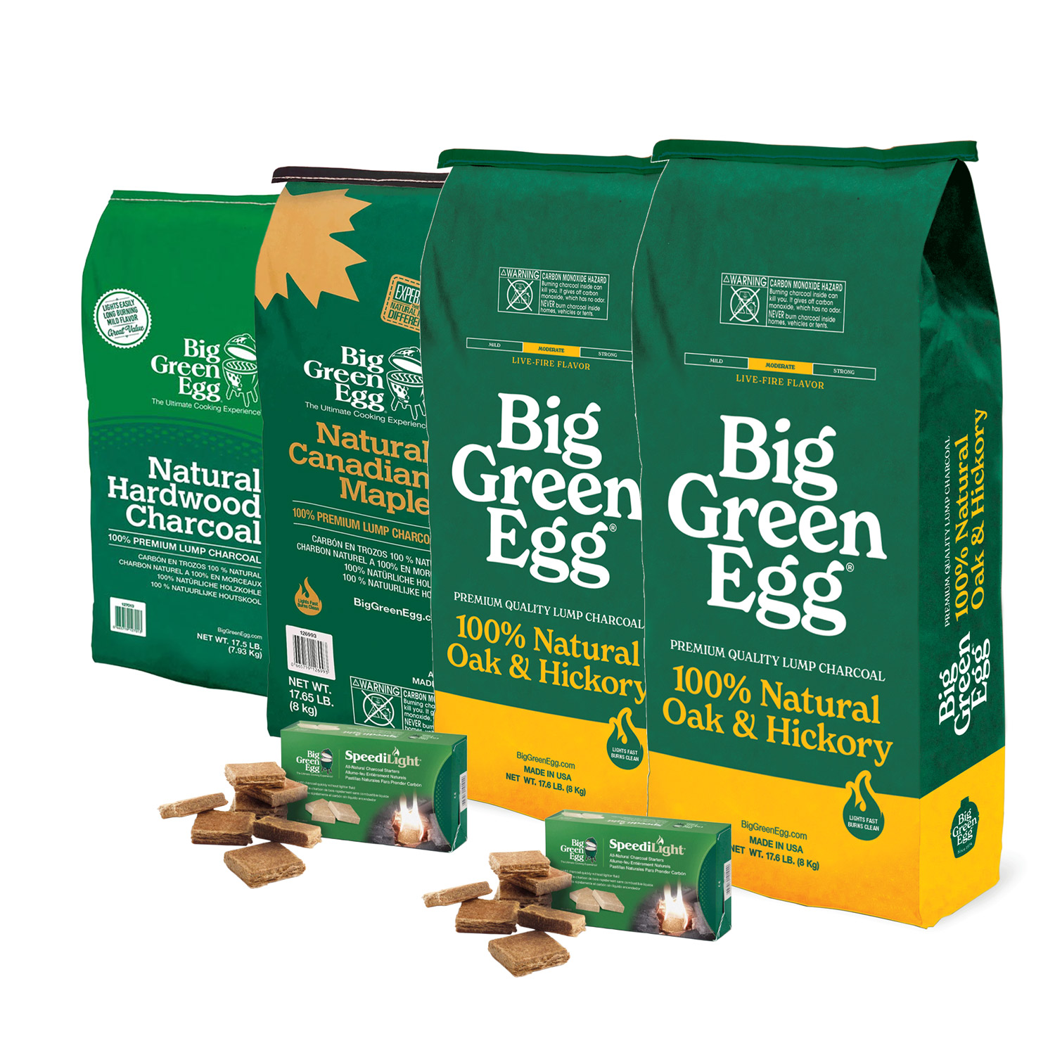 Multi Fuel Charcoal Pack | Big Green Egg