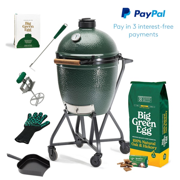 Large Big Green Egg Bundle | 0% Finance | Pay Pal Pay in 3 interest free payments