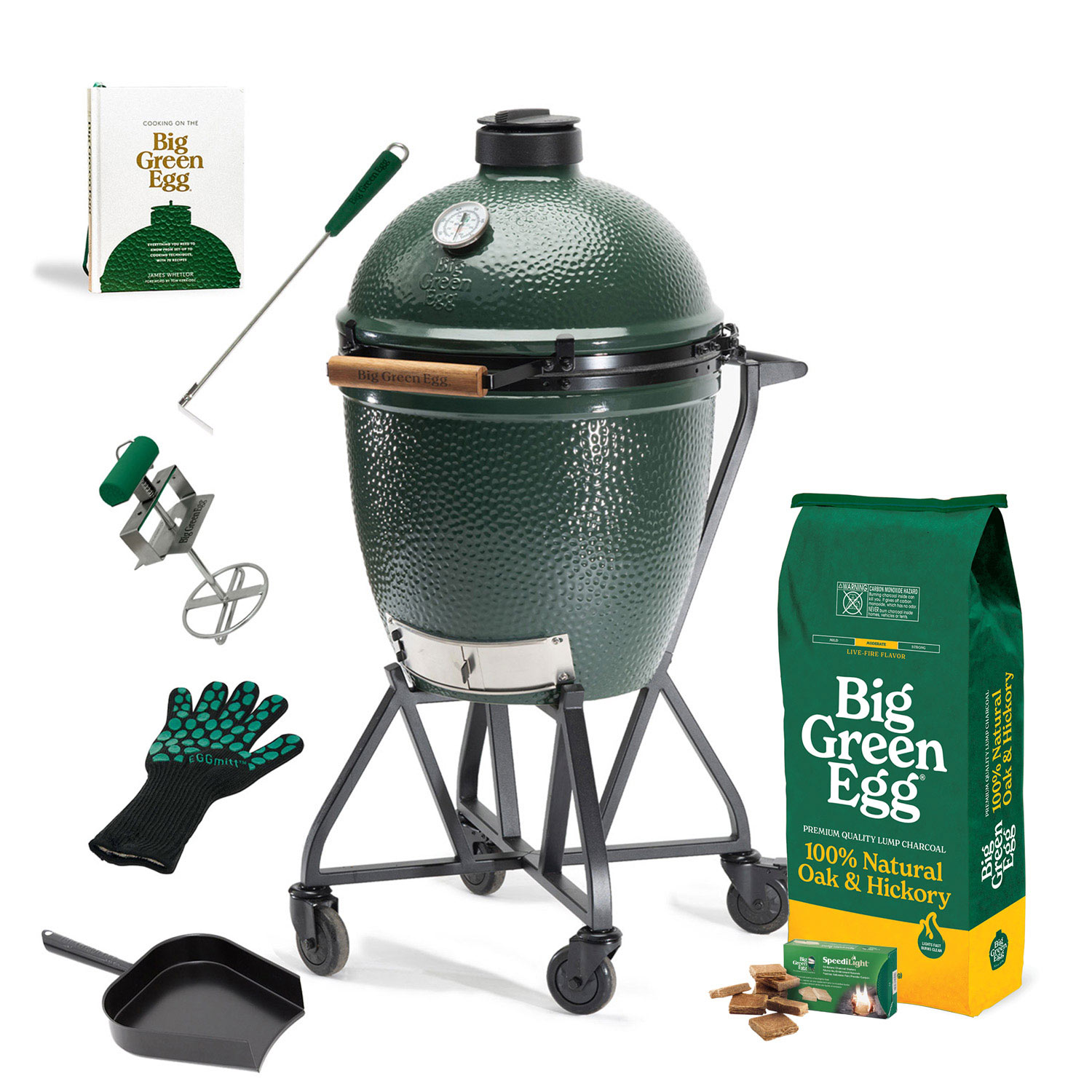 Large Big Green Egg Bundle