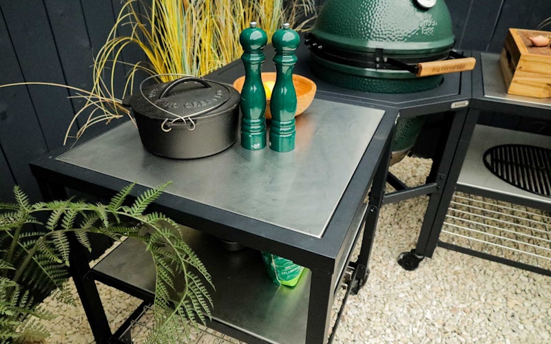 Corner Modular Nest | Ceramic Charcoal BBQs | Big Green Egg