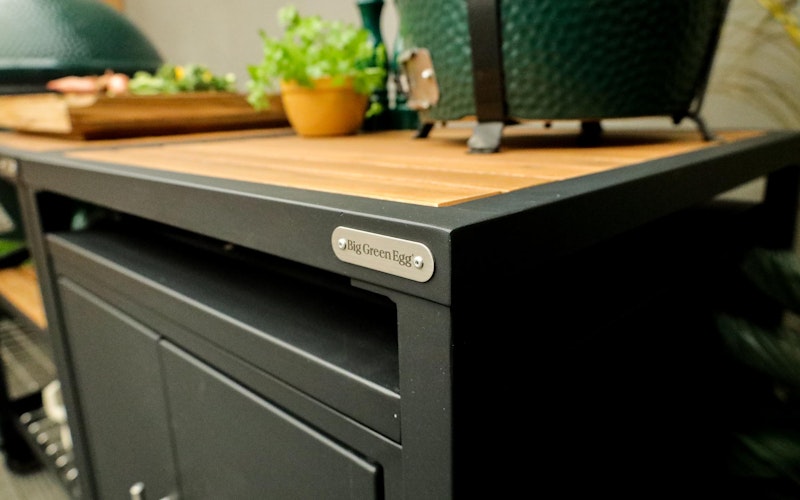 Inline Modular Nest Kitchen | Ceramic Charcoal BBQs | Big Green Egg