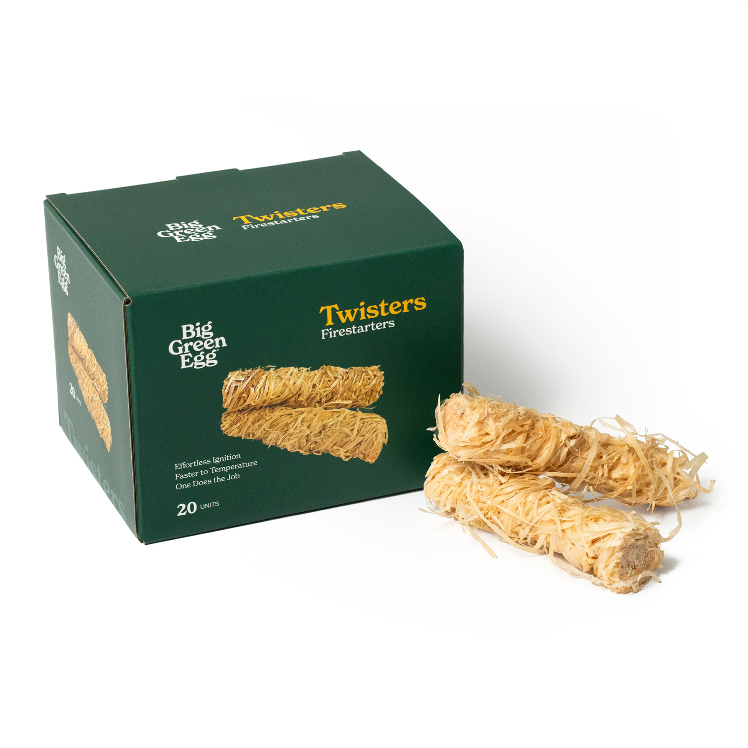 Twisters | Premium Firestarters | Fuel | Big Green Egg