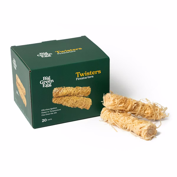 Twisters | Premium Firestarters | Fuel | Big Green Egg