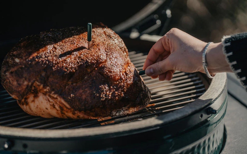 Predictive Thermometer and WiFi Display Bundle | Utensils | Accessories | Big Green Egg