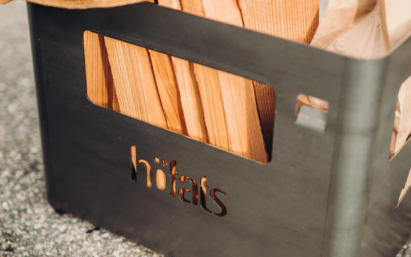 Höfats Beer Box Fire Basket | Heating and Living | Big Green Egg