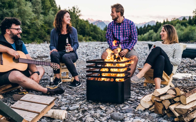 Höfats Crate Fire Basket | Heating and Living | Big Green Egg