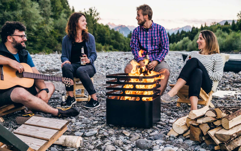 Höfats Crate Fire Basket | Heating and Living | Big Green Egg