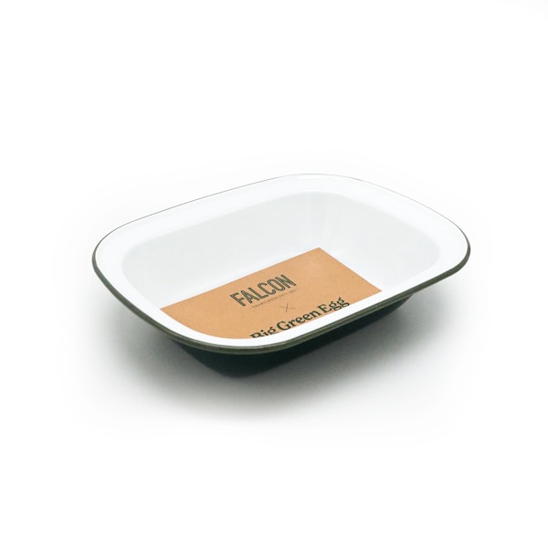 Falcon Enamelware X Big Green Egg Oven To Table Pie Dish X Willy's Pies