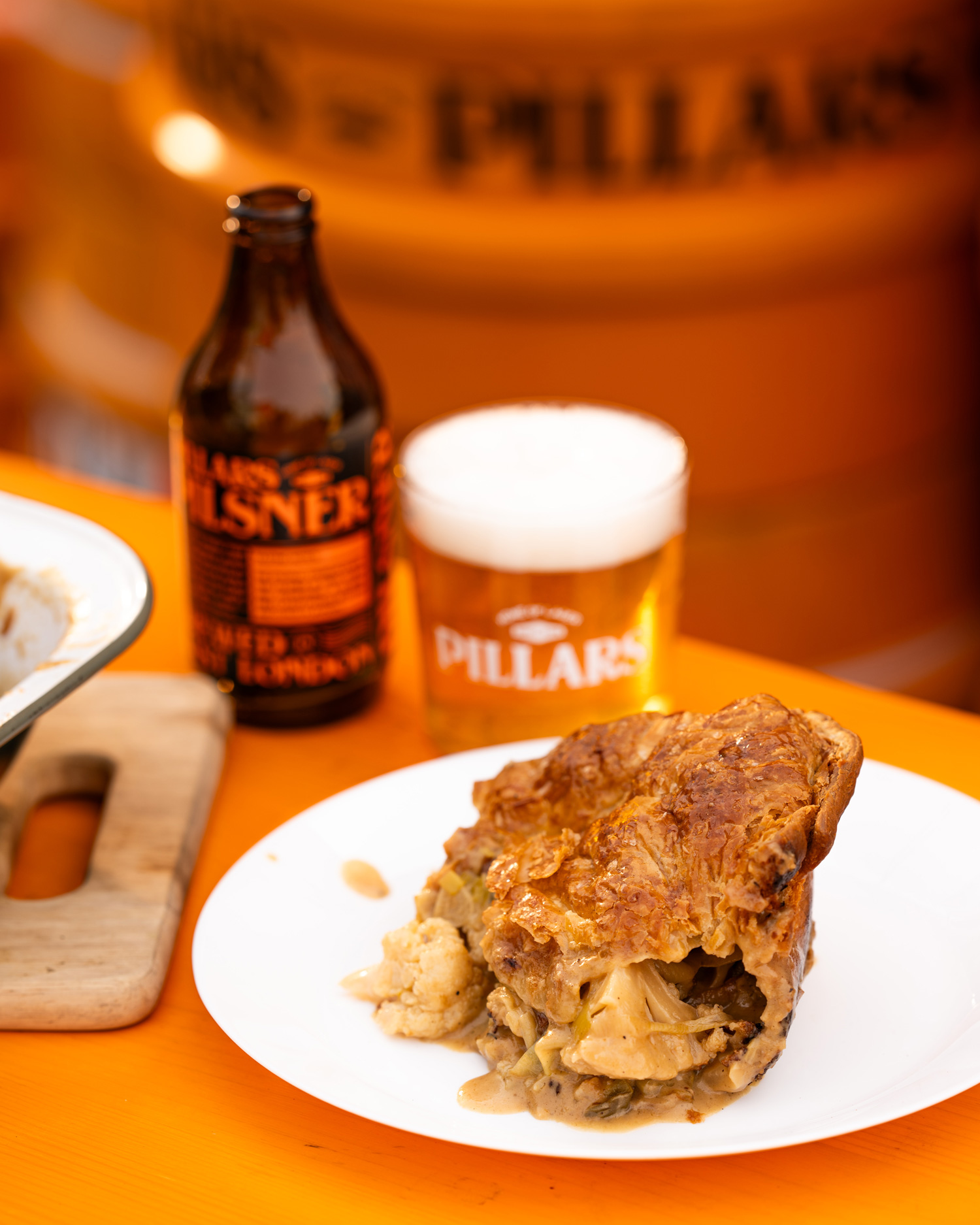 Falcon Enamelware X Big Green Egg Oven To Table Pie Dish X Willy's Pies