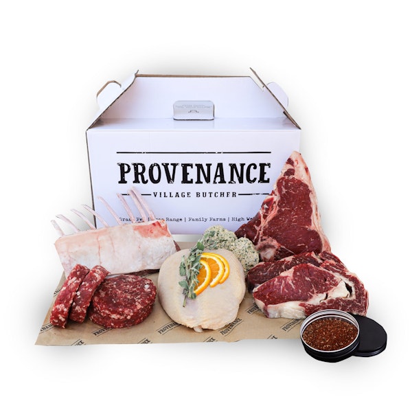 BIG GREEN EGG X PROVENANCE VILLAGE BUTCHER MEAT BOX