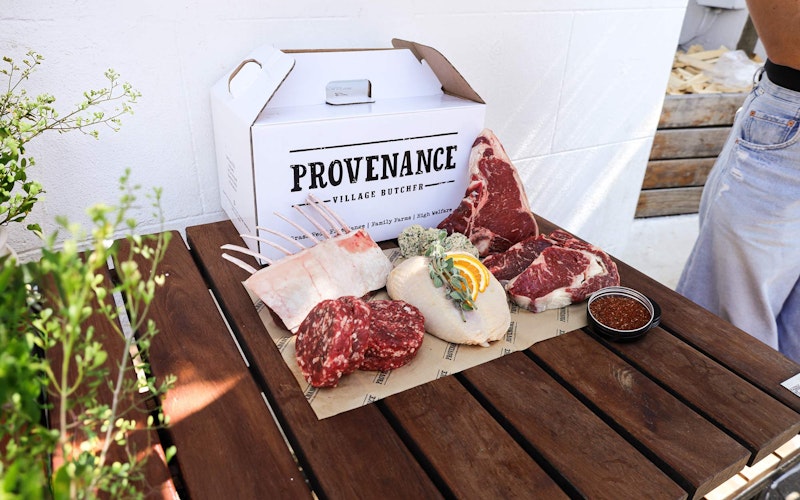 BIG GREEN EGG X PROVENANCE VILLAGE BUTCHER MEAT BOX