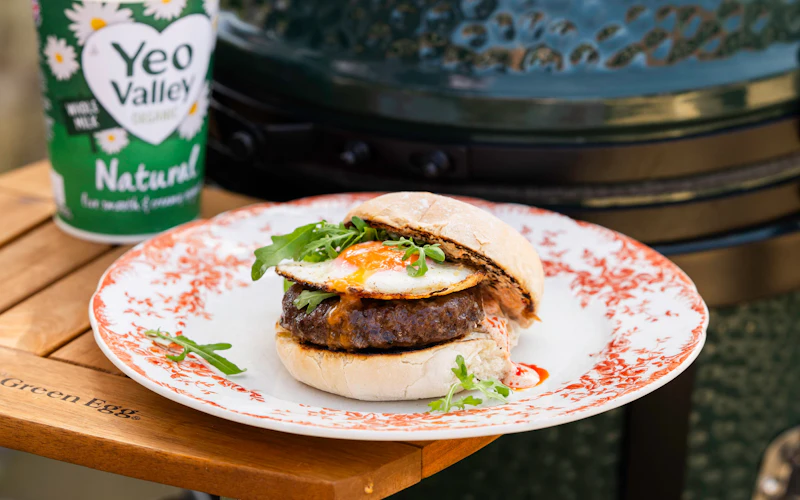Breakfast Burger | Adam Frost | Sweet recipes | Big Green Egg
