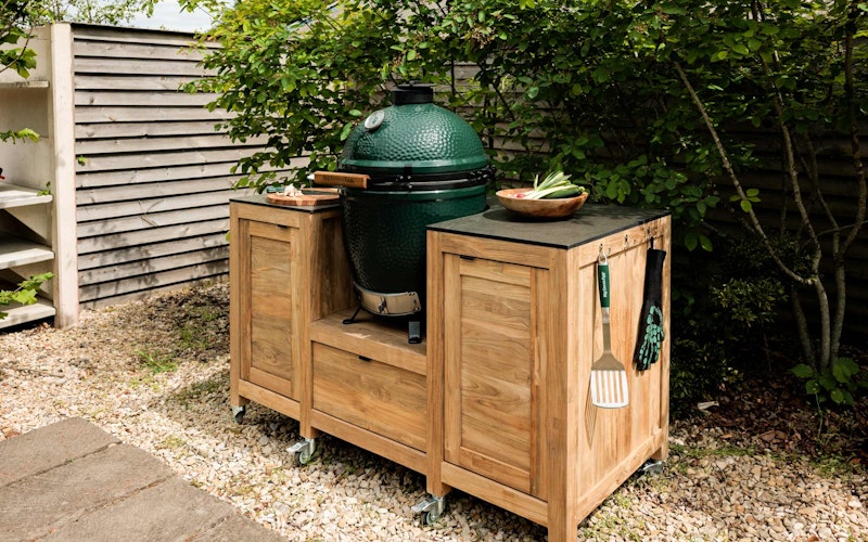 Teak Kitchen Island | Bases | Big Green Egg