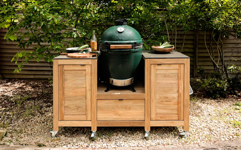 Teak Kitchen Island | Bases | Big Green Egg