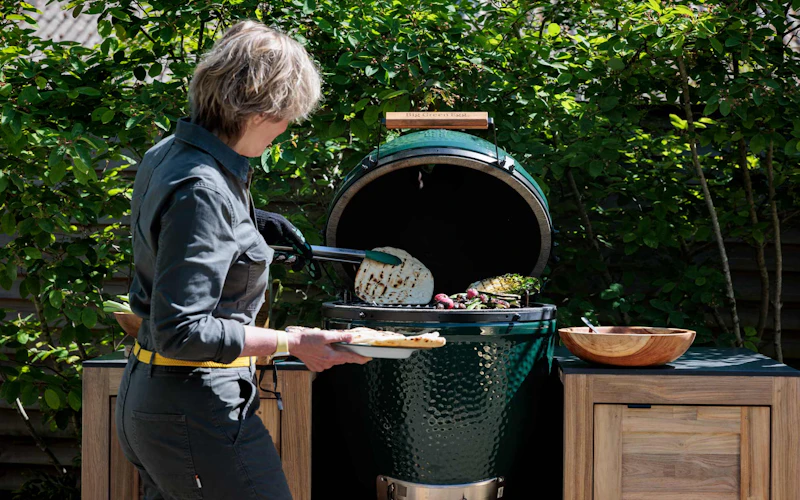 Teak Kitchen Island | Bases | Big Green Egg