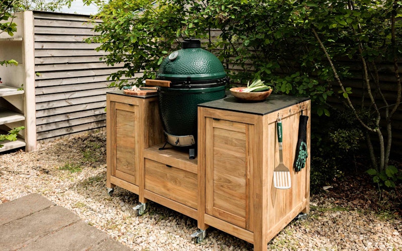 Teak Kitchen Island | Bases | Big Green Egg