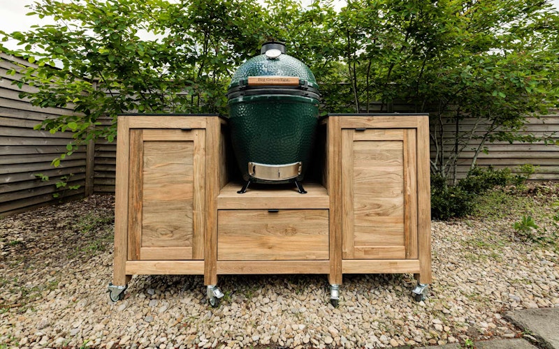 Teak Kitchen Island | Bases | Big Green Egg