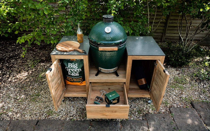 Teak Kitchen Island | Bases | Big Green Egg