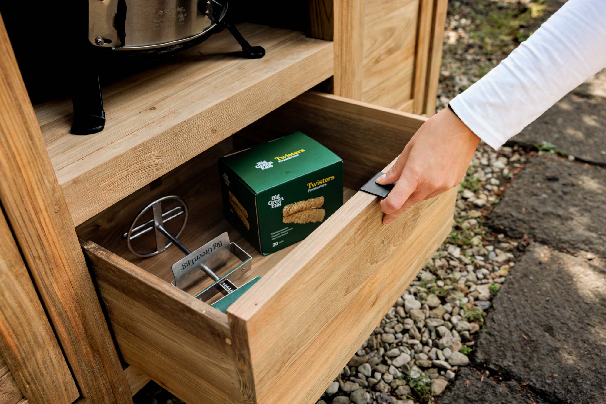 Teak Kitchen Island | Bases | Big Green Egg