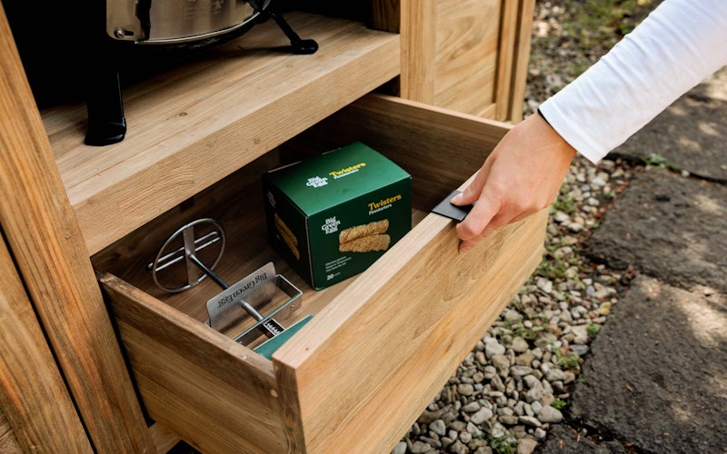 Teak Kitchen Island | Bases | Big Green Egg