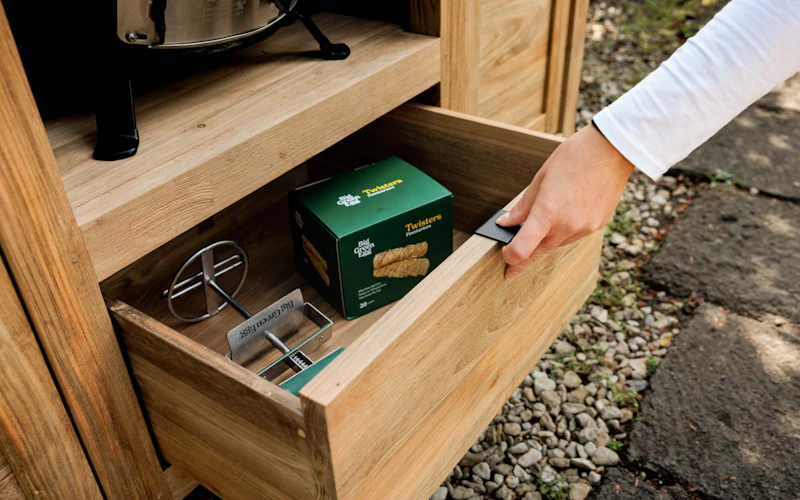 Teak Kitchen Island | Bases | Big Green Egg