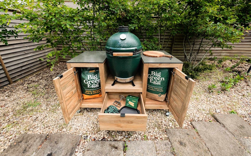 Teak Kitchen Island | Bases | Big Green Egg
