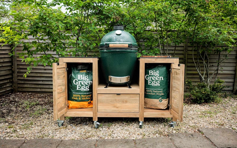 Teak Kitchen Island | Bases | Big Green Egg