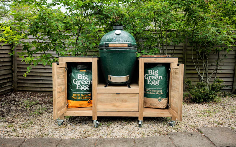 Teak Kitchen Island | Bases | Big Green Egg