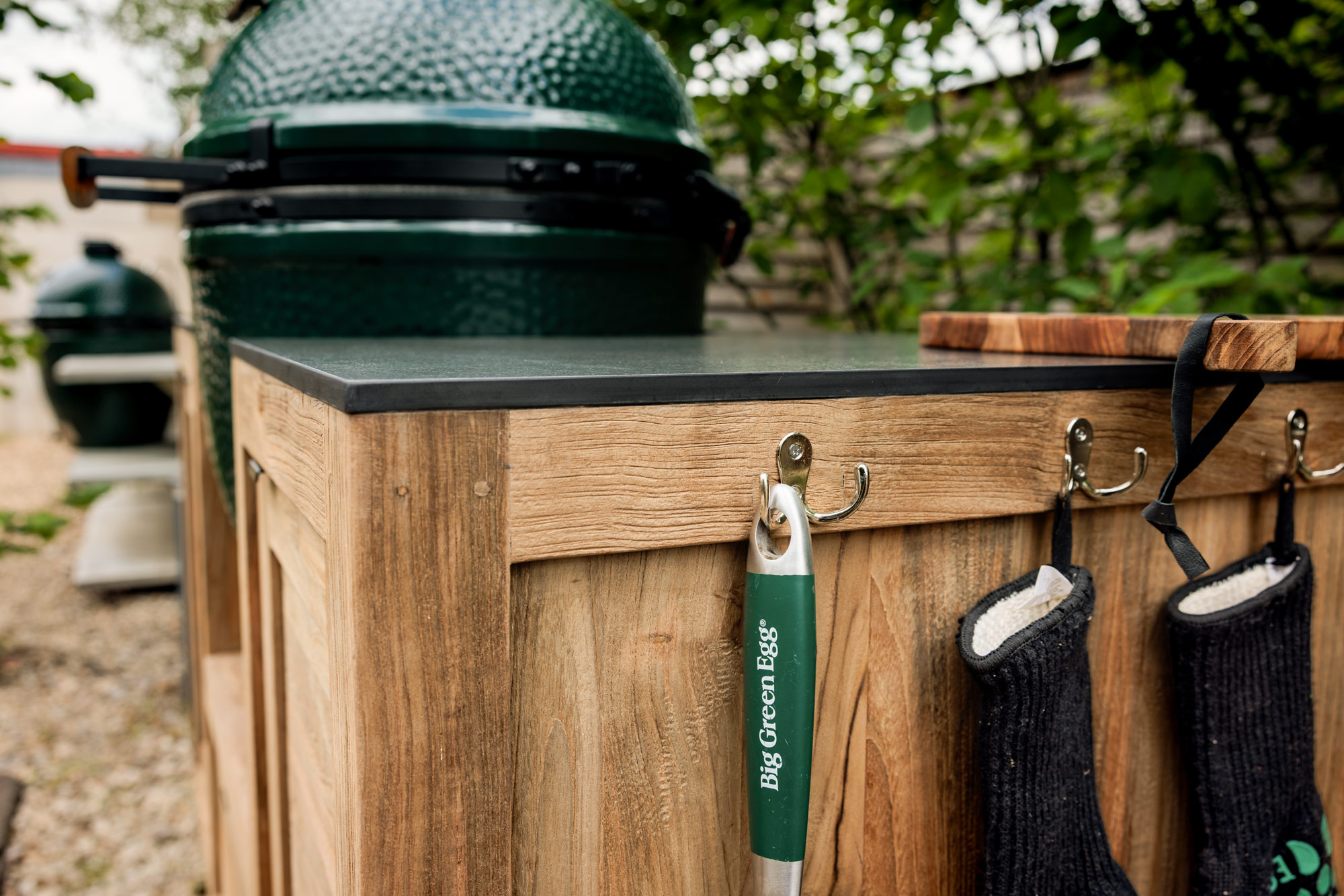 Teak Kitchen Island | Bases | Big Green Egg