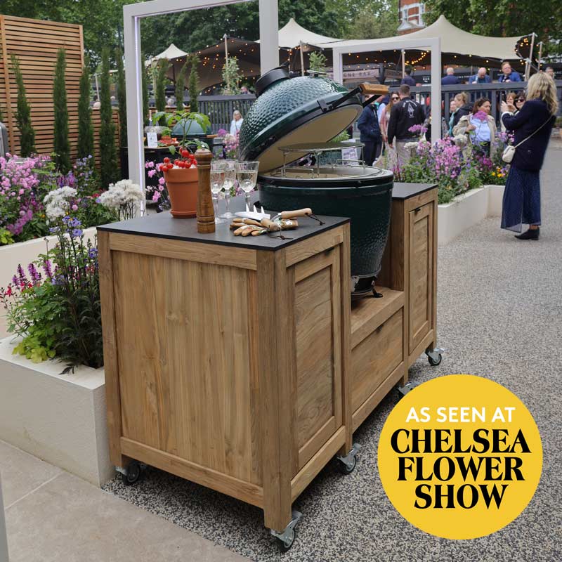Teak Kitchen at Chelsea Flower Show