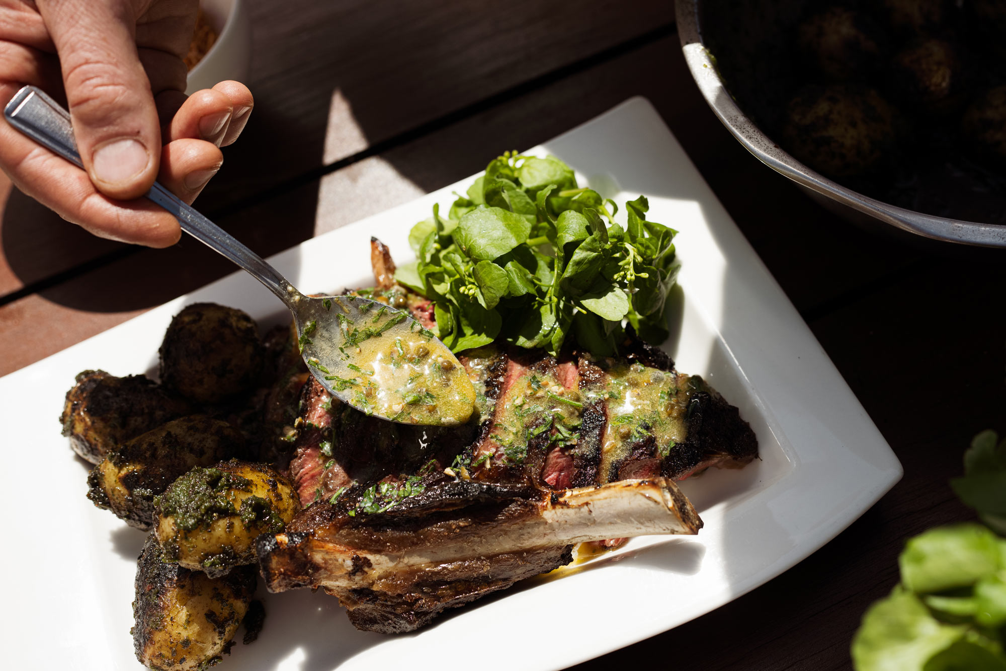 Edit Retired Dairy Cow, Jersey Royals and Maître D’Hôtel Butter