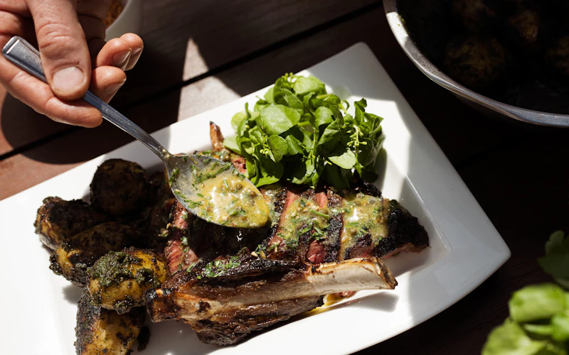 Edit Retired Dairy Cow, Jersey Royals and Maître D’Hôtel Butter