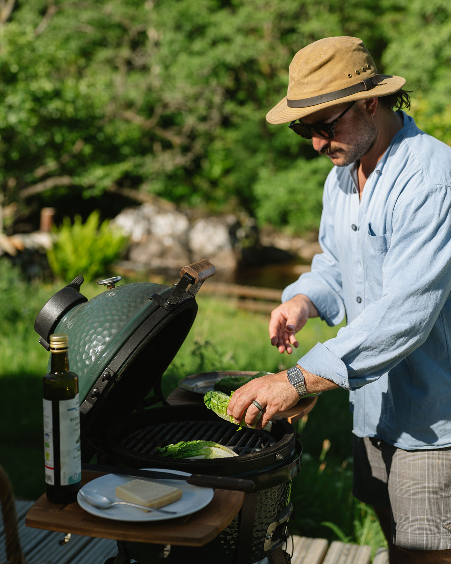 William Rhys Hamer Grilled Lettuce