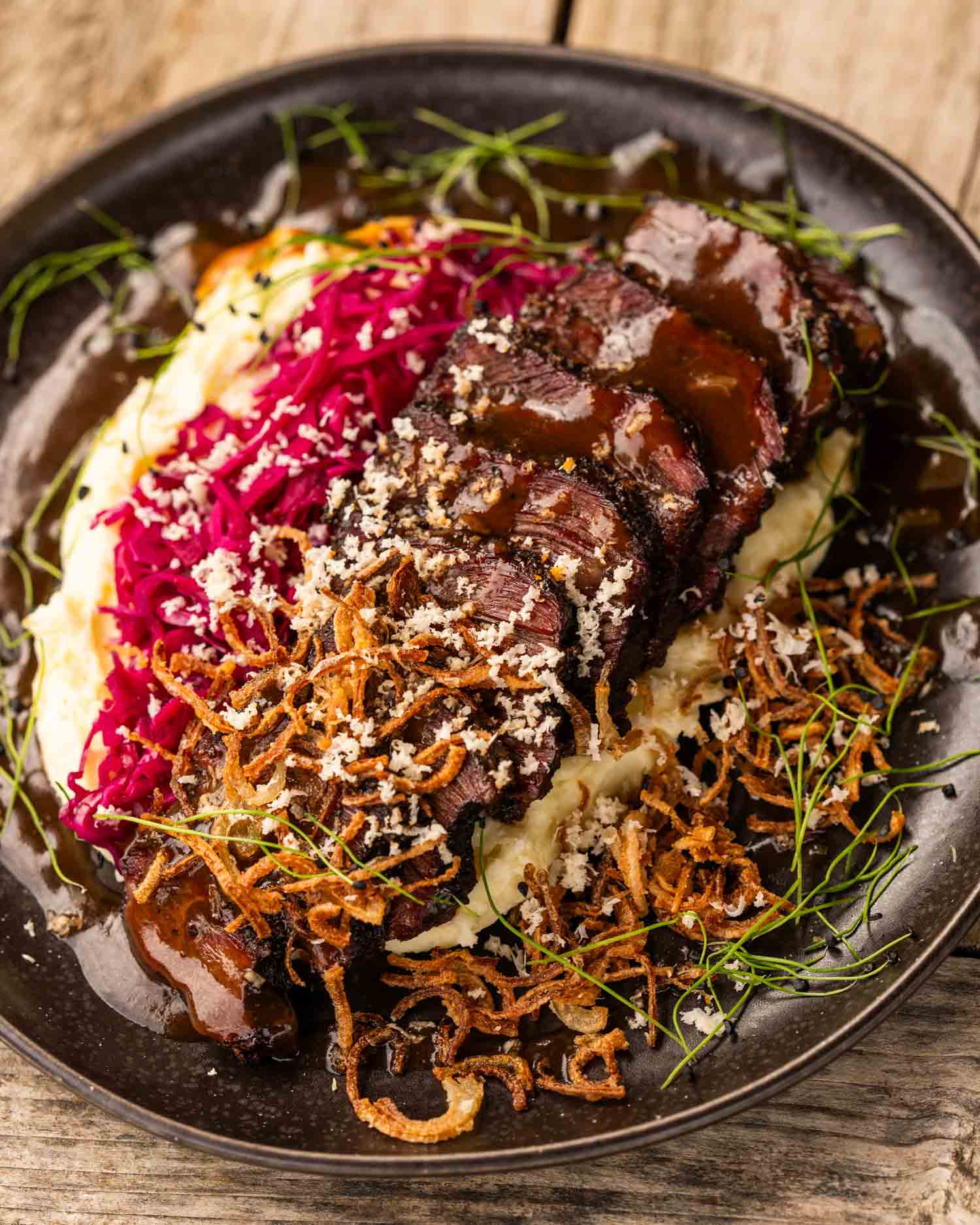 Ox cheek on Onyx
